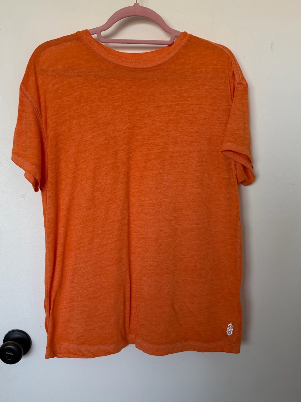 FP Movement Orange T-shirt Size Small
